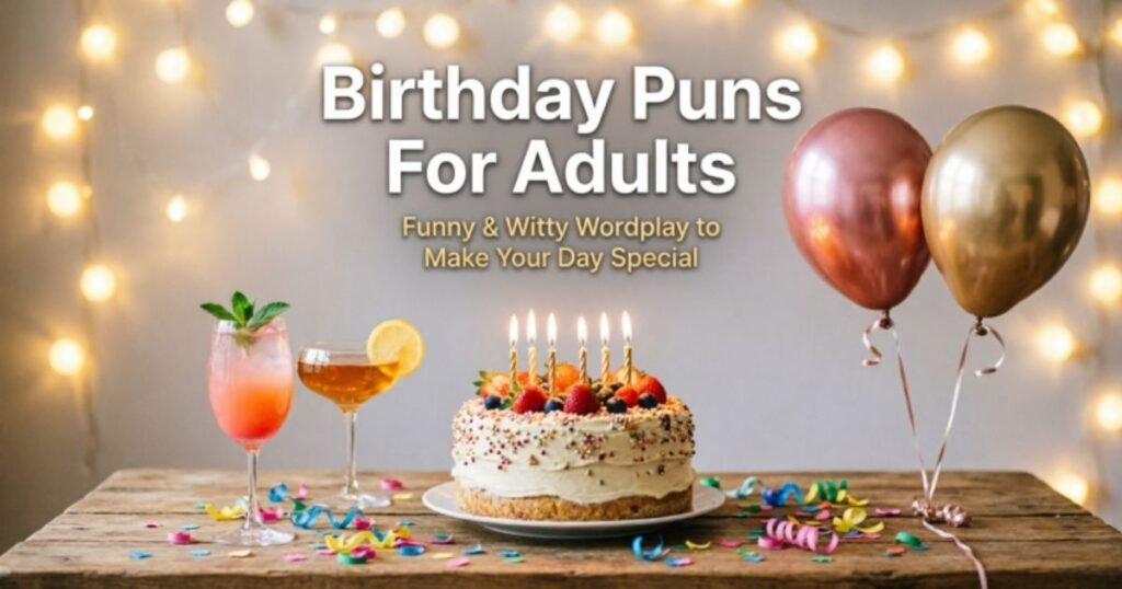 Birthday Puns For Adults
