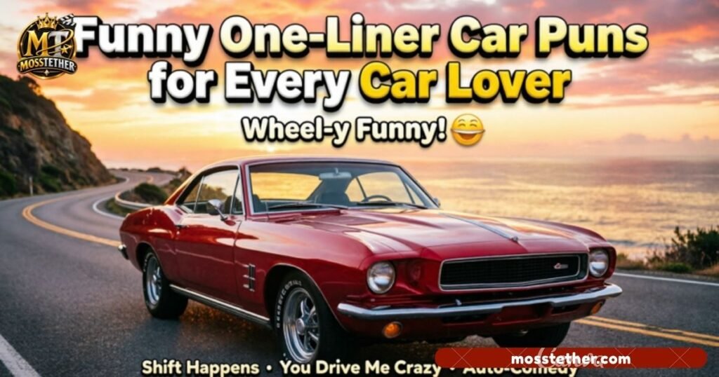 Funny One-Liner Car Puns for Every Car Lover