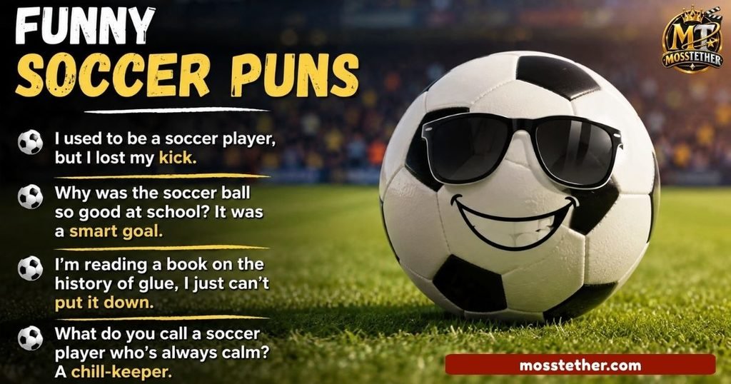Funny One-Liner Soccer Puns