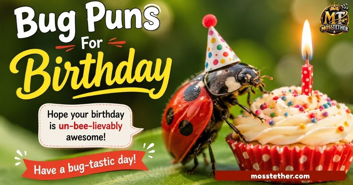 Bug Puns For Birthday