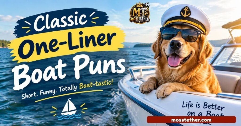 Classic One-Liner Boat Puns