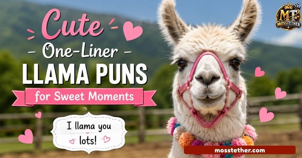 Cute One-Liner Llama Puns for Sweet Moments