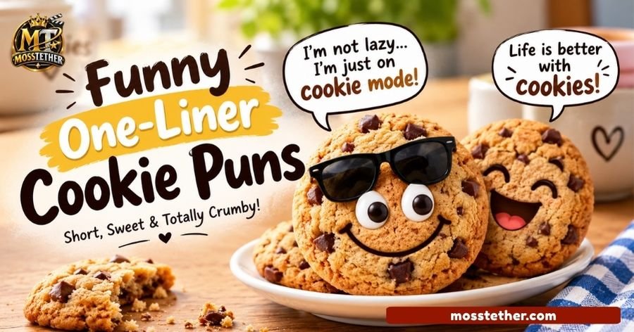 Funny One-Liner Cookie Puns