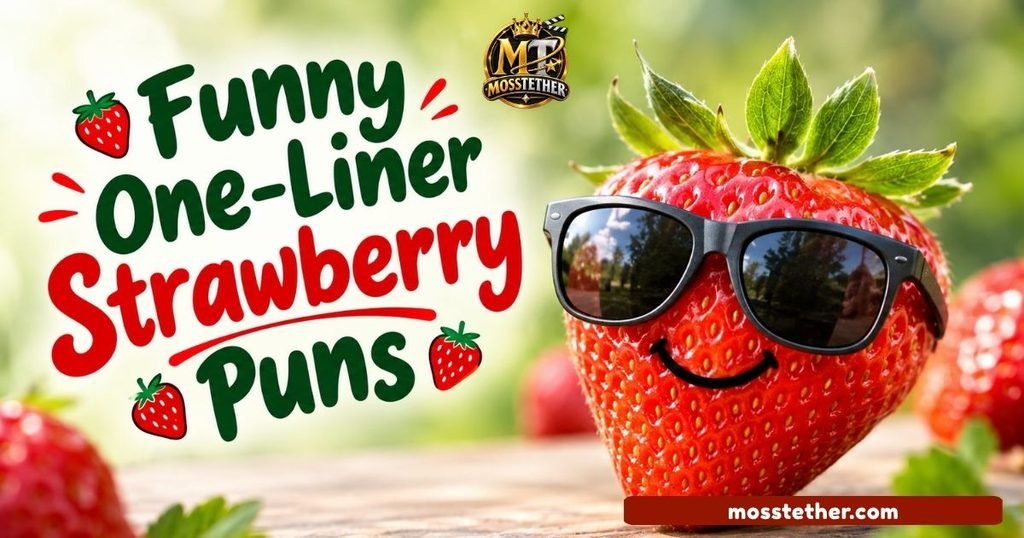 Funny One-Liner Strawberry Puns