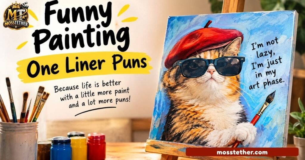 Funny Painting One Liner Puns