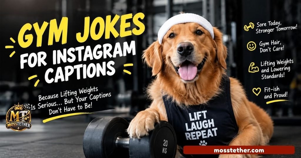 Gym Jokes for Instagram Captions