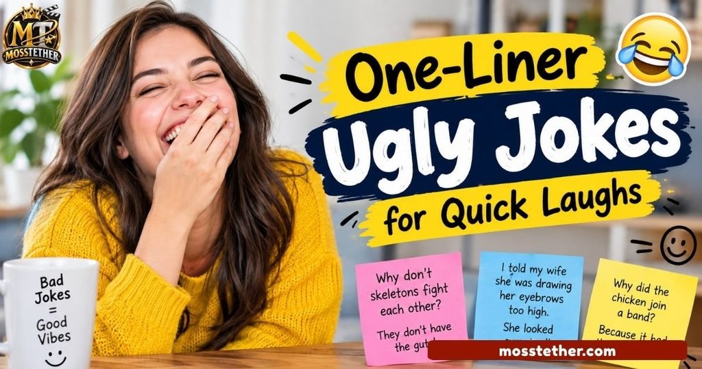 One-Liner Ugly Jokes for Quick Laughs