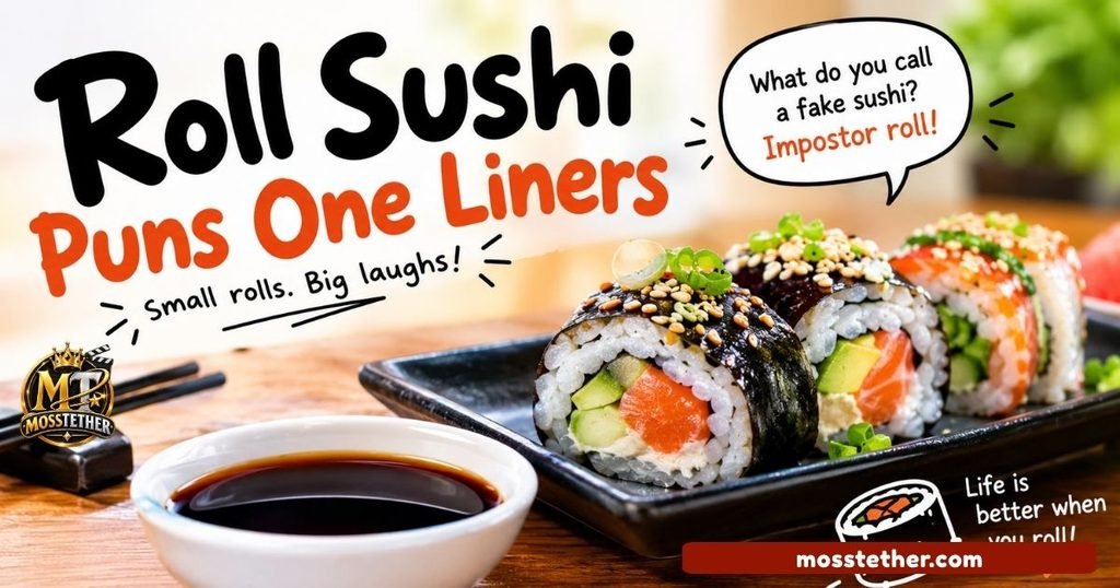 Roll Sushi Puns One Liners