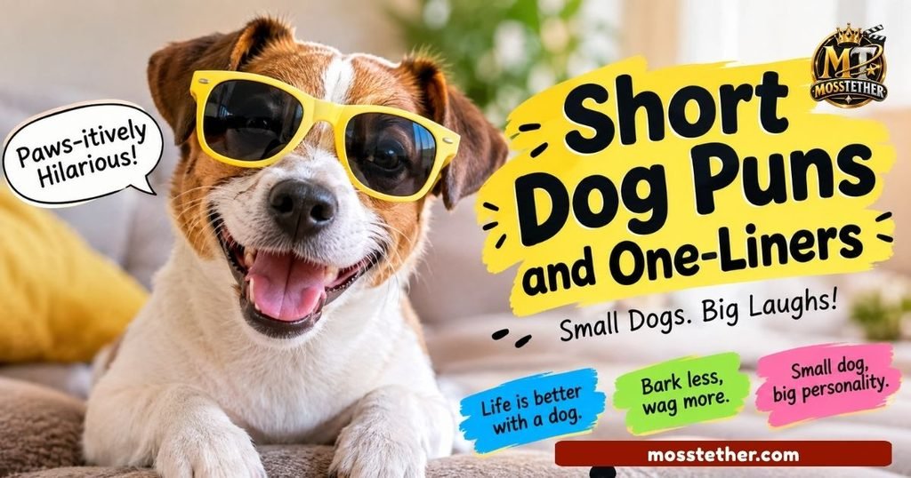 Short Dog Puns and One-Liners