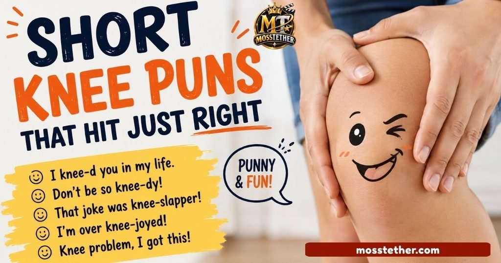Short Knee Puns That Hit Just Right