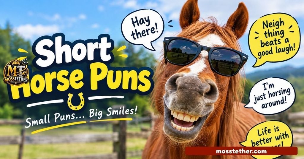 Short horse puns