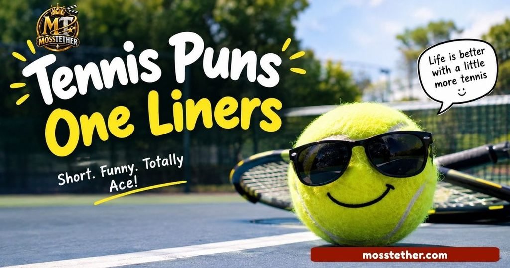 Tennis Puns One Liners