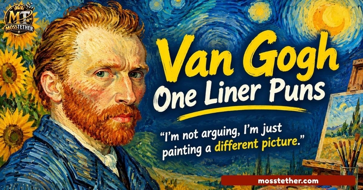 Van Gogh One Liner Puns